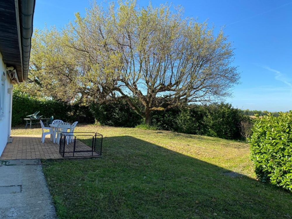 Maison de plain pied avec 1119 m² de terrain plat
