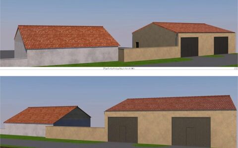 Dpt Saône et Loire (71), à vendre VITRY EN CHAROLLAIS Entrepôt 100m2 et 150m2 à construire avec permis 66000 71600 Vitry en charollais