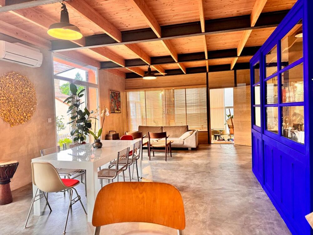 Superbe loft d'architecte avec atelier d'artiste