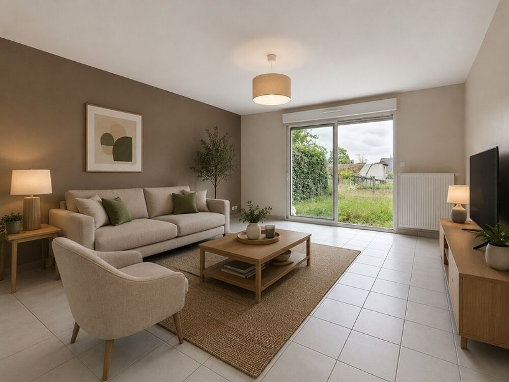 Vente Maison Maison 88 m2, 3 chambres, garage et jardin Esvres
