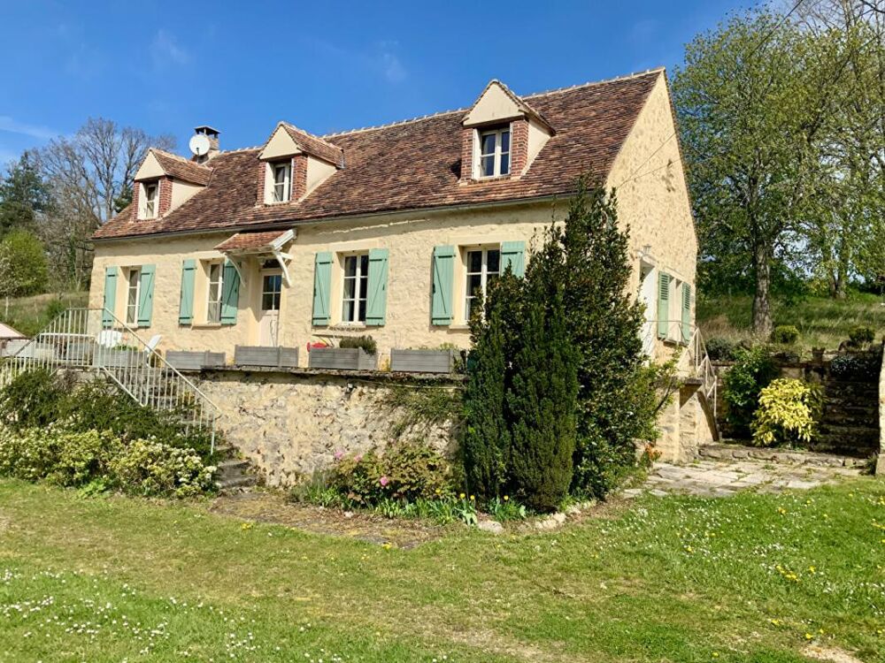 Elégante maison en pierre au coeur de la nature - Vue foret & charme authentiques à Dormelles