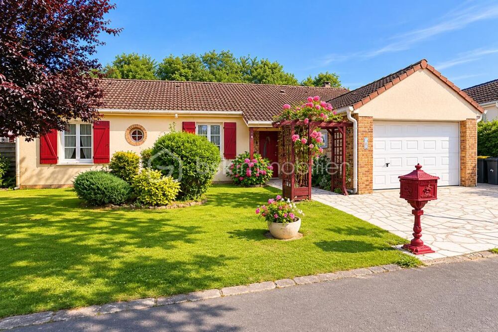 Vente Maison Maison 107 m2 - PLAIN-PIED - 4 chambres - garage double et jardin Saint germain les corbeil