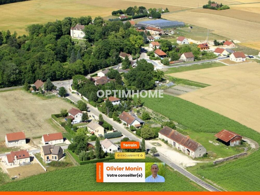 Vente Terrain Au calme, cœur de village, terrain constructible et viabilisé de 848 m2 Broindon