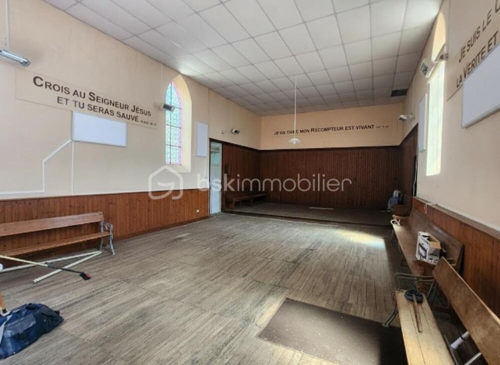 Vente Immeuble Ancien temple protestant 170 m² à fort potentiel – Bien atypique avec nombreuses possibilités d'aménagement Rouille