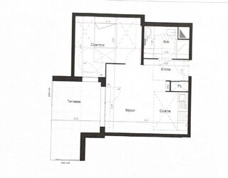  Appartement � louer 2 pi�ces 41 m�