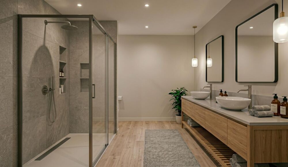 ***Beau T3 en dernier étage avec climatisation, balcon et place de parking en sous sol !!****