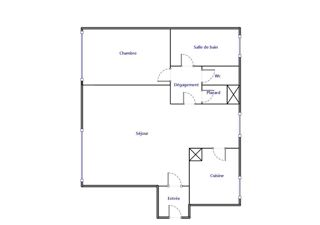  Appartement à vendre 2 pièces 48 m²
