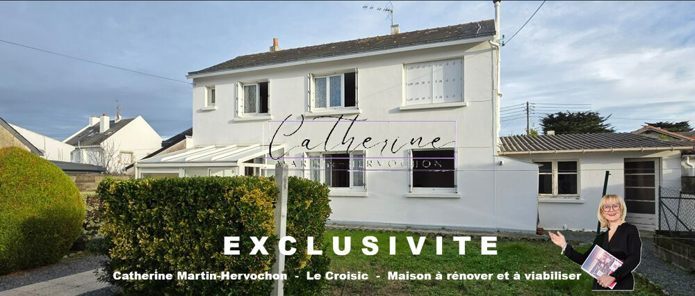 Maison à rénover - Le Croisic 3 chambres - 91m² avec atelier attenant