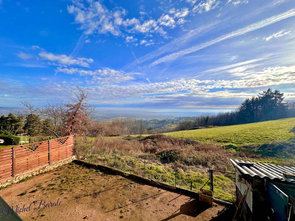 Appartement 108m2, 6 pièces à POLLIONNAY (69) - 4 chambres, 1 bureau et grand terrain