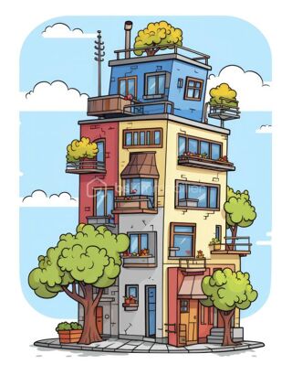  Immeuble � vendre 15 + pi�ces 379 m�