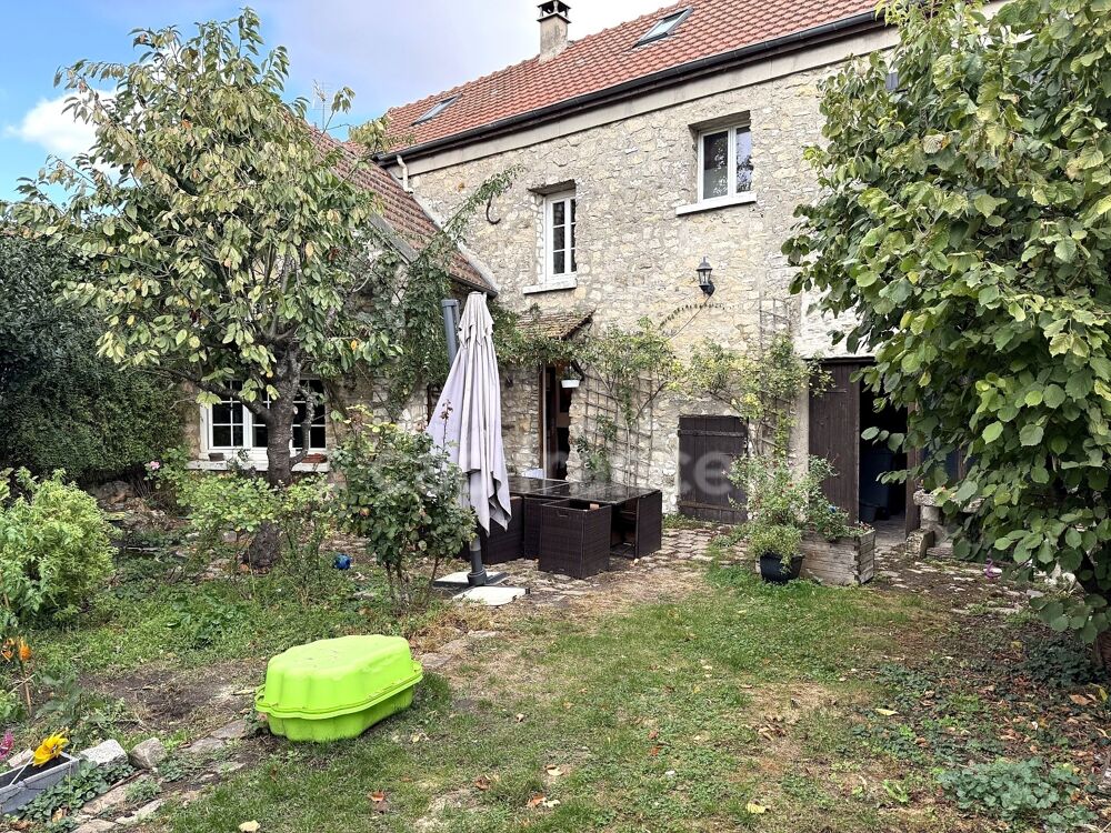 Vente Maison Le Mesnil-Aubry Centre - Maison en pierre de 130m² environ - Jardin sans vis-àvis et Garage Le mesnil aubry