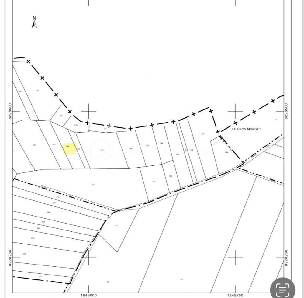Vente Terrain EXCLUSIVITE POUR CE TERRAIN DE LOISIRS !!!! Dieudonne