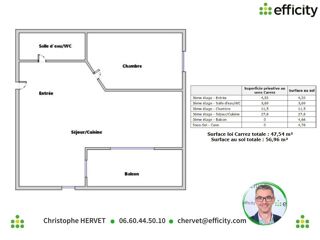  Appartement � vendre 2 pi�ces 48 m�