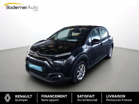 Citro&euml;n C3 BlueHDi 100 ch BVM6 AUTO-ECOLE D&eacute;flocage possible 2024 occasion Quimper 29000