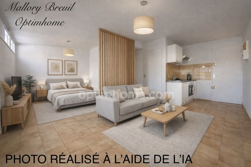 Appartement T1 bis 23m2 avec balcon à SETE