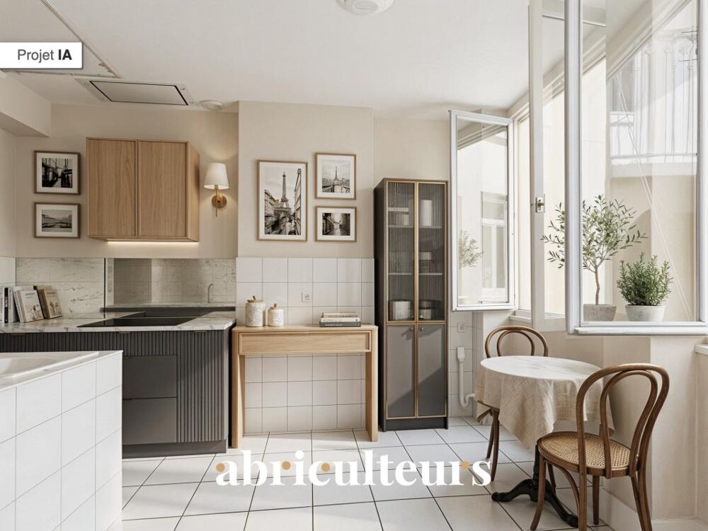 Vente Appartement T2 bis de charme 71 m² lumineux avec mezzanine, à rénover en vente Quartier prisé d'Ainay, Lyon 2? (69002) Lyon 2
