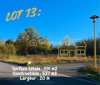  Terrain à vendre 1191 m²