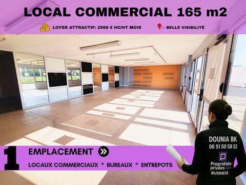 SAINT MAXIMIN - Local commercial 165 m&sup2;, ZAC 2500 60740 Saint maximin