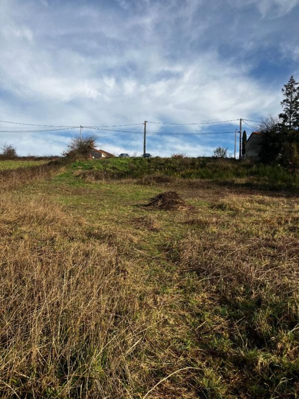 Vente Terrain Terrain constructible de 2069 m² en campagne Bazoges en pareds
