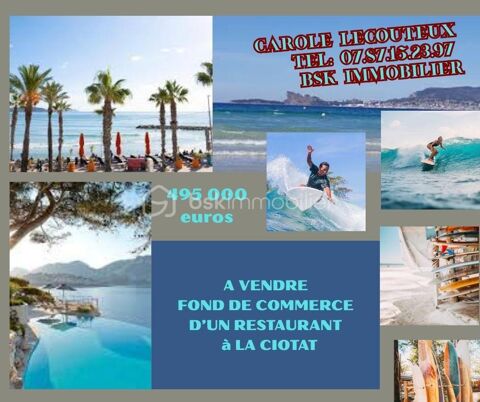 ? À vendre  Restaurant / Glacier à La Ciotat  495 000  495000 13600 La ciotat