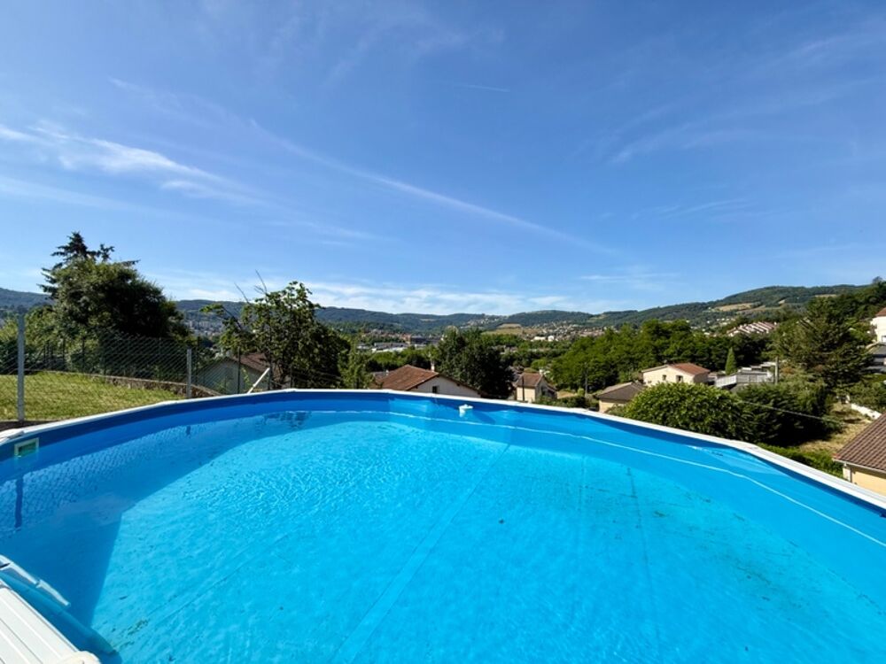 Maison individuelle à vendre de 6 pièces avec vue panoramique exceptionnelle - Unieux , hauteurs de Côte Quart