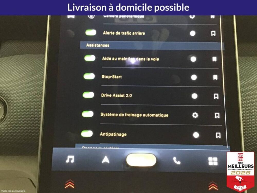 C5 aircross Hybride 145 ch e-DCS6 Plus5 portes VP 2026 occasion 78200 Buchelay