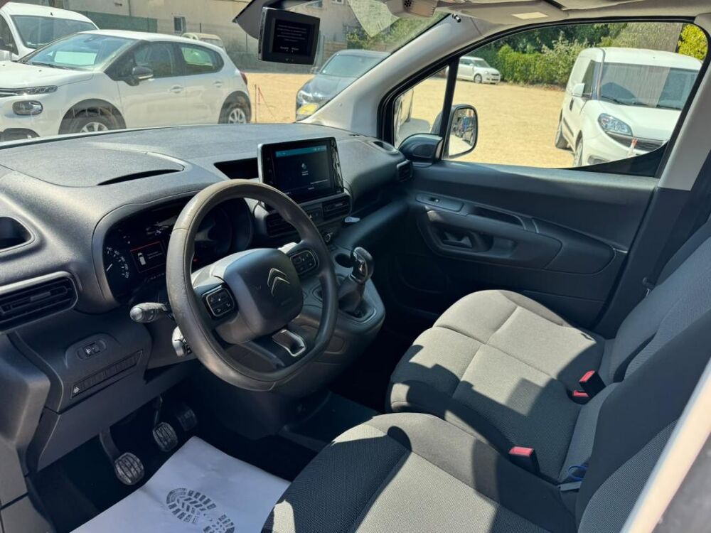 Berlingo Driver M 1000 1.5 BlueHDI 100 CV BVM5 2020 occasion 84300 Cavaillon