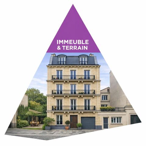 93370 MONTFERMEIL - ENSEMBLE IMMOBILIER,TERRAIN, 8 LOGEMENTS 2000000 93370 Montfermeil