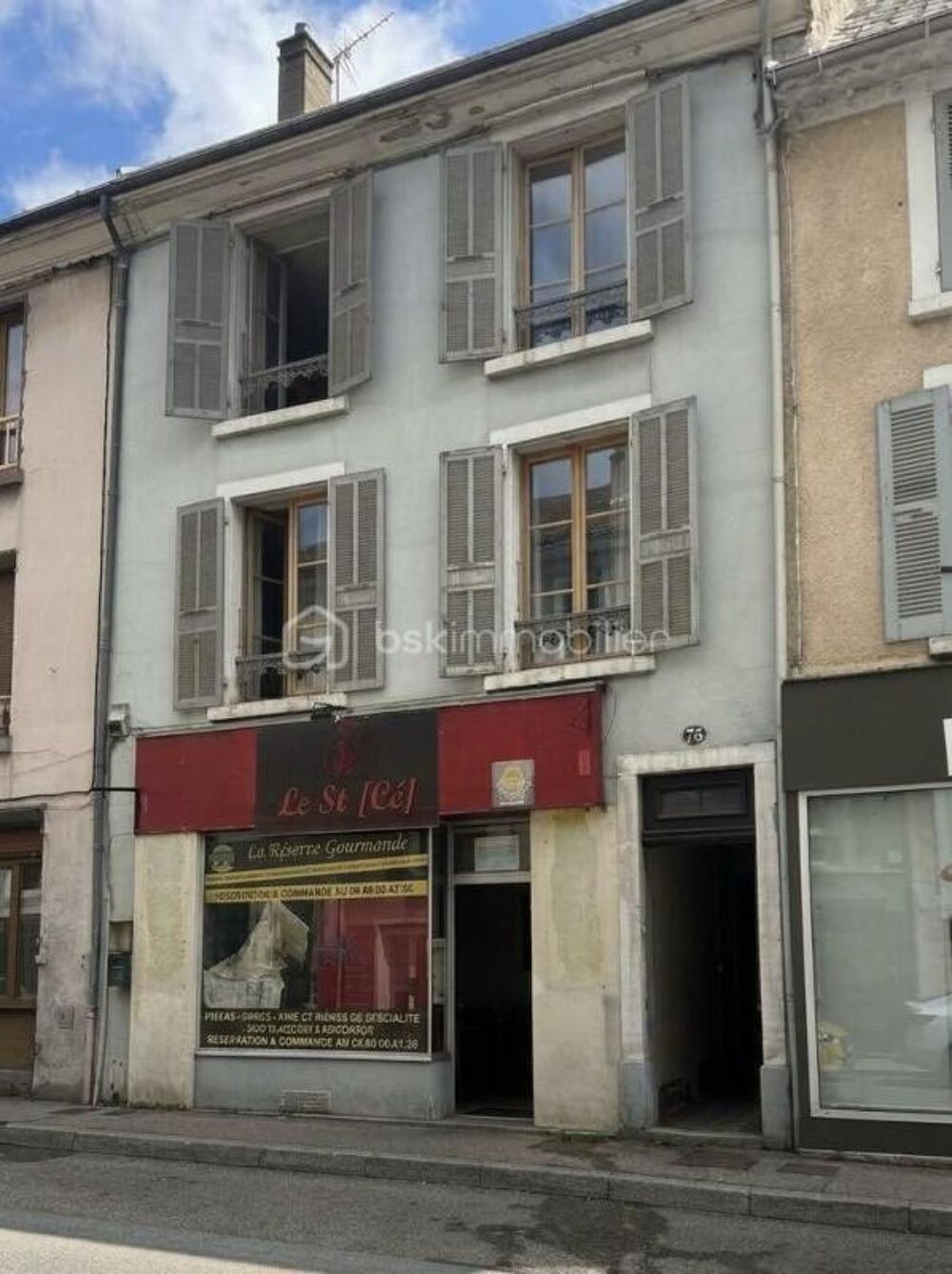 Vente Immeuble Emplacement stratégique – Rue Jean-Jaurès la mure La mure