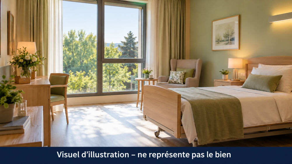 Esbly (77)  Investissement en EHPAD LMNP gérée  T1 de 20,2 m²