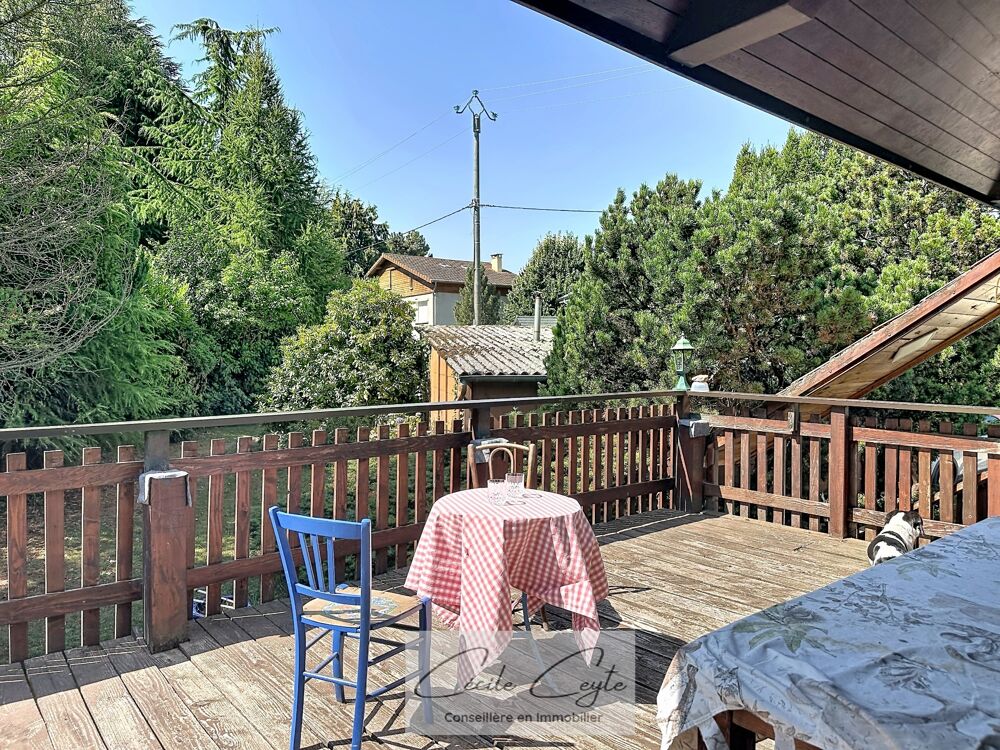 SAINT MARTIN D'URIAGE, chalet familial à 740 m daltitude  charme, cheminée et grand terrain
