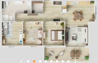  Appartement � vendre 4 pi�ces 90 m�