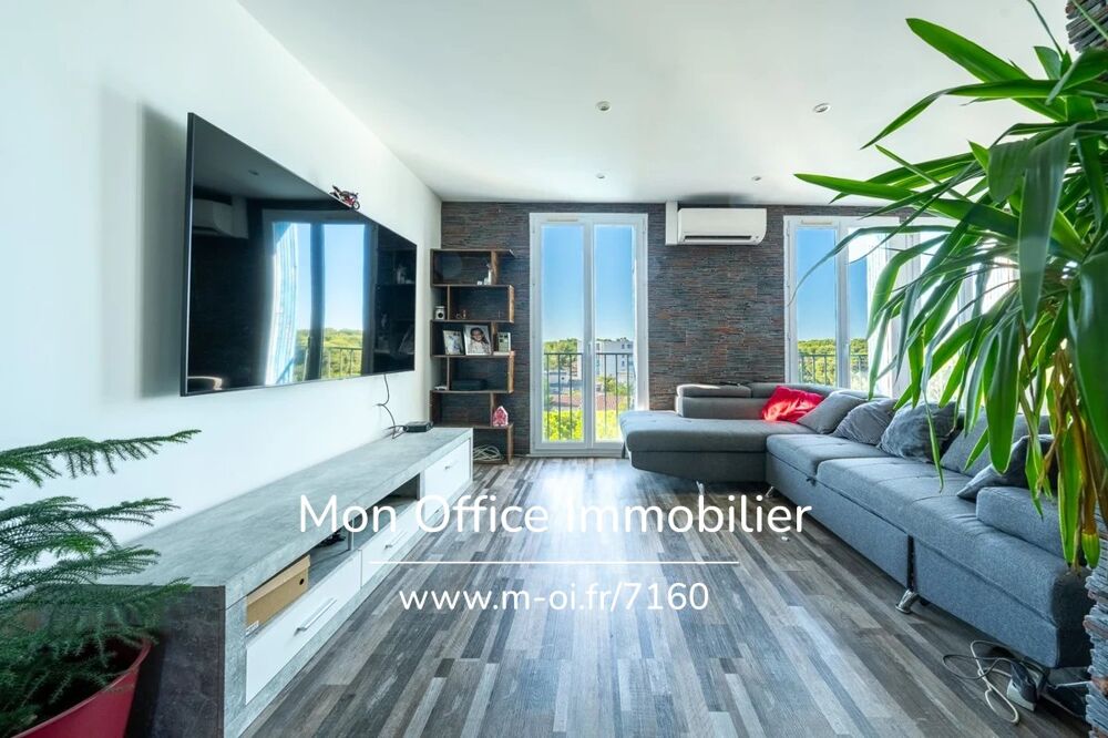 Référence : 7160-MCO - Appartement 3 pièces dernier étage vue dégagée et mer