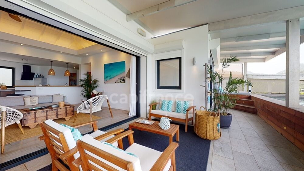 VILLA DE PRESTIGE À VENDRE 3 CHAMBRES AVEC VUE MER SUR GRAND CUL-DE-SAC, SAINT-BARTHÉLEMY (97133)