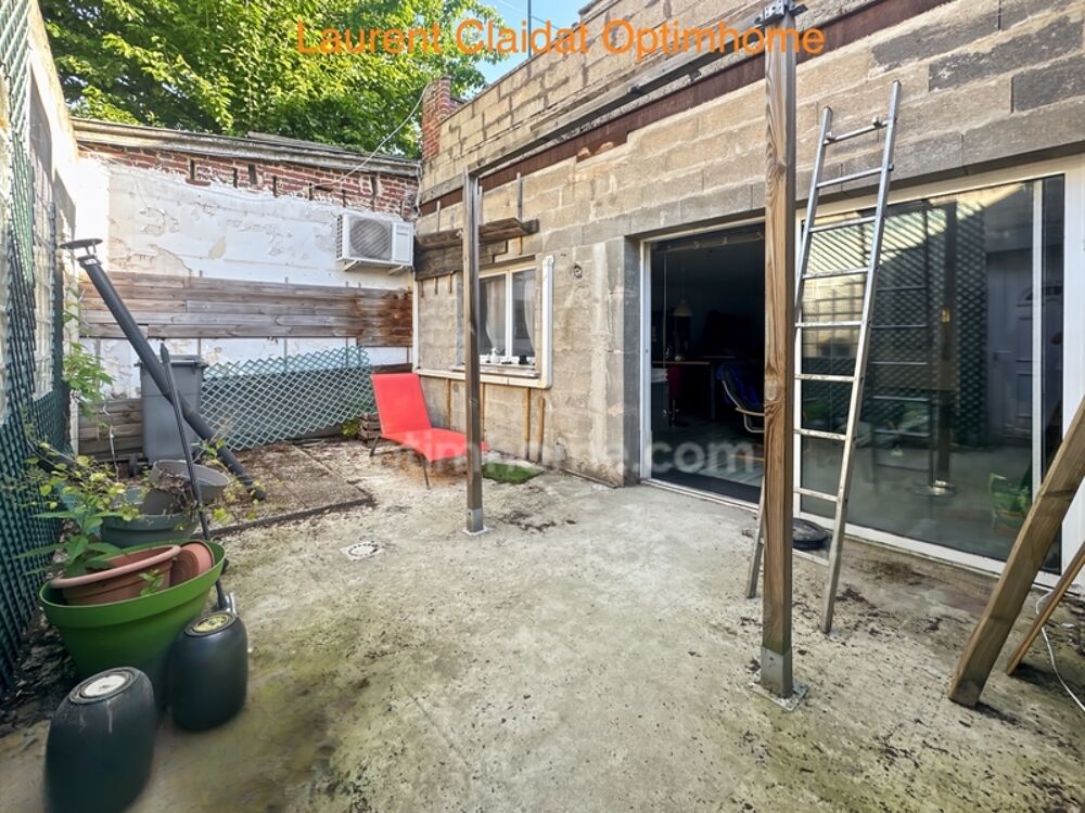 SAINT-QUENTIN  IMMEUBLE DE RAPPORT ENV.191 M²  3 LOTS  GARAGE  RENTABILITÉ ATTRACTIVE