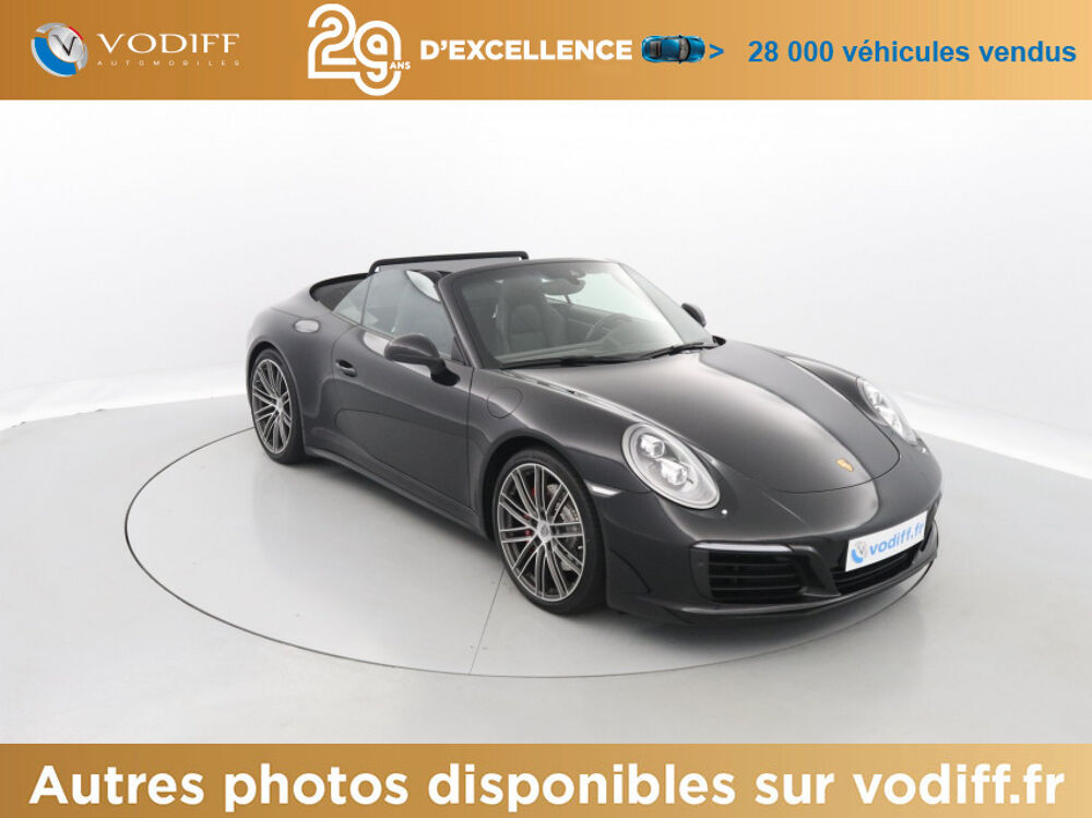 911 (991) CARRERA 4S CABRIOLET 420 CV PDK 2017 occasion 67960 Entzheim