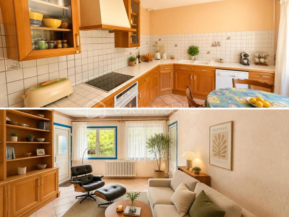 Vente Villa Meschers-sur-Gironde – Élégante maison royannaise – 140 m² – Grand jardin clos 1100 m² – Garage & dépendances Meschers sur gironde