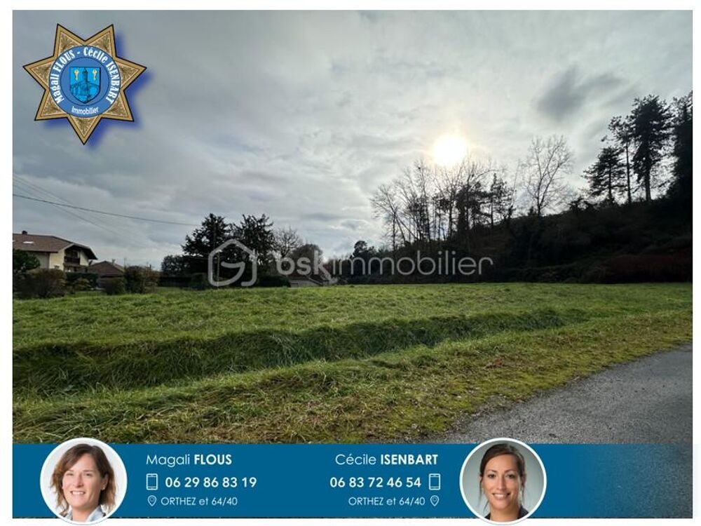 Vente Terrain Magali Flous et Cécile ISENBART vous présentent Orthez