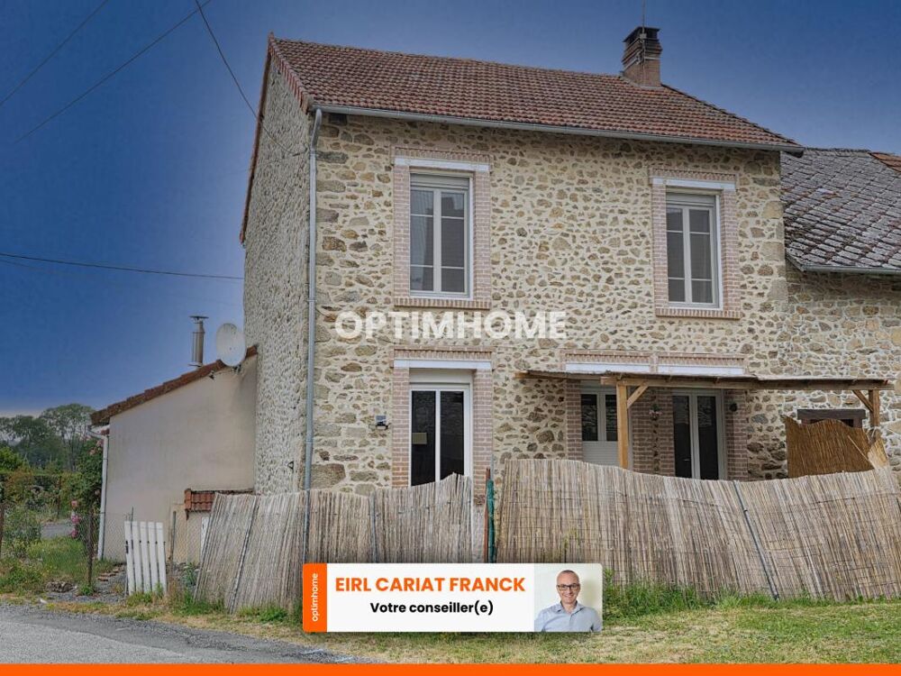 Maison à vendre 5 pièces FLEURAT (23)