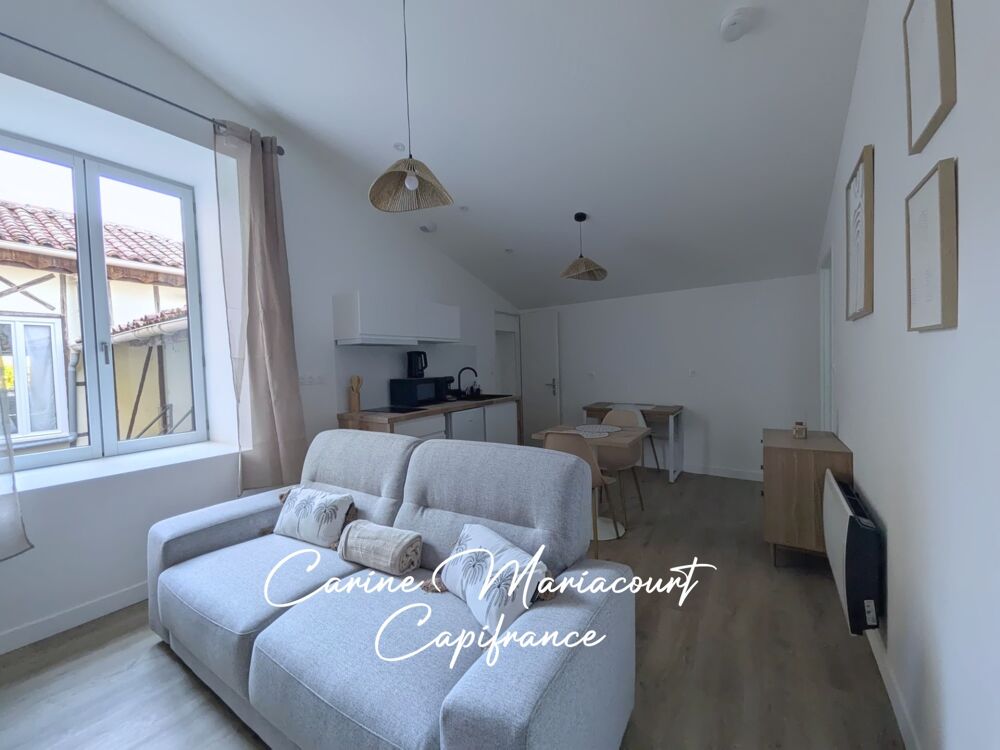 Location Appartement T2 MEUBLÉ 33 M² – ENTIÈREMENT RÉNOVÉ – CENTRE DE SAINT-MAIXENT-L'ÉCOLE Saint maixent l ecole