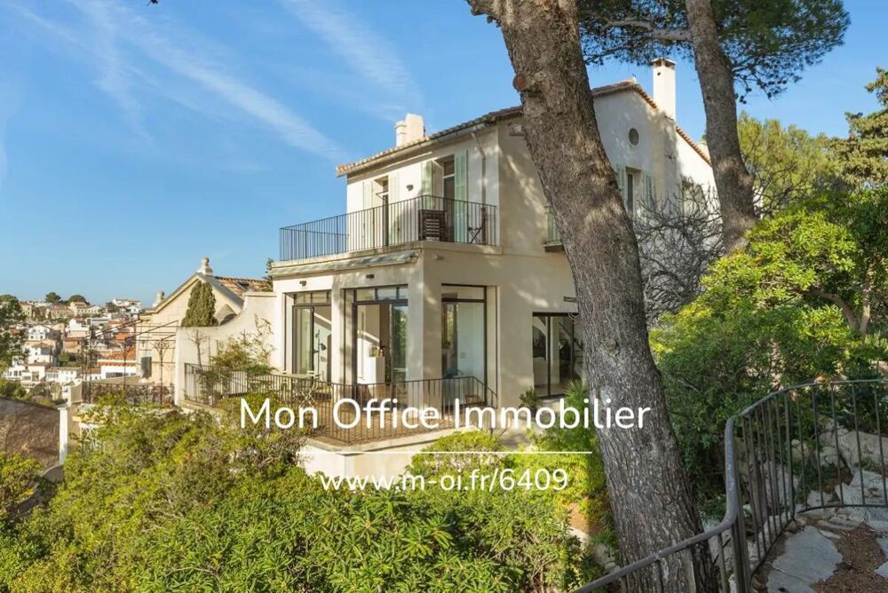 Référence : 6409-NGU - Maison au Roucas Blanc avec vue mer - calme absolu - Piscine et studio indépendant