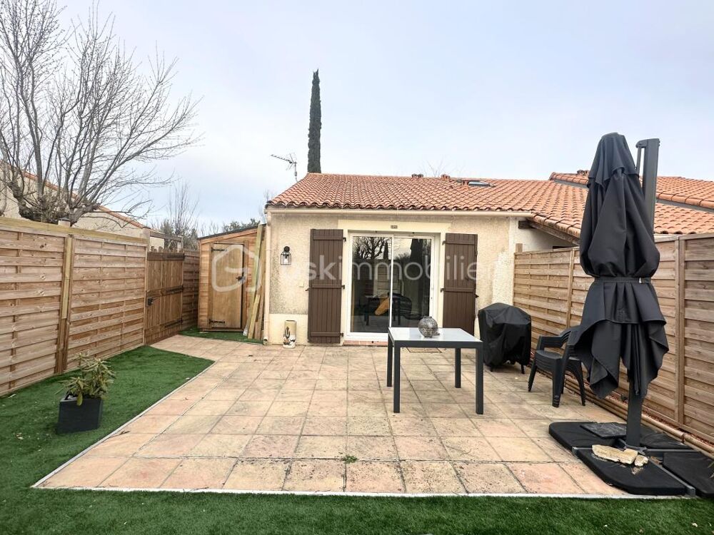 Maison mitoyenne 3 pièces avec jardin