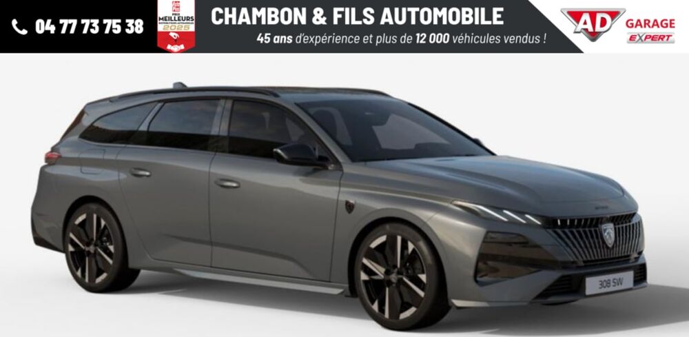 308 SW DIESEL BlueHDi 130ch S&S EAT8 GT Exclusive 2026 occasion 42320 La Grand-Croix