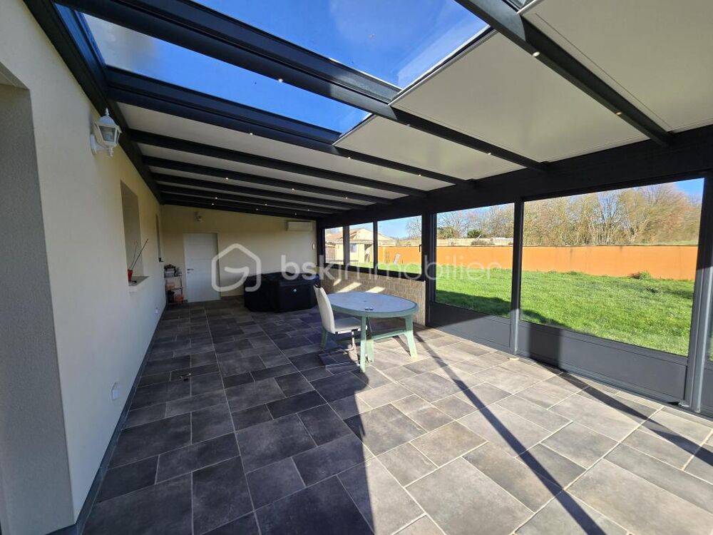 Pavillon familial de 183 m² avec véranda, double garage et terrain clos de 1 313 m²