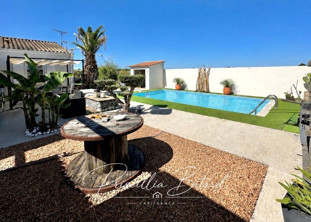 Vente Maison Belle maison familiale de plain-pied avec piscine et espace indépendant Le thou