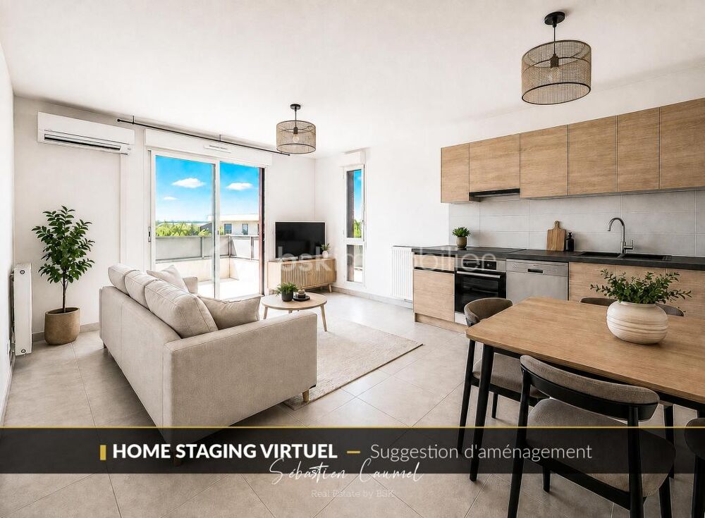 Vente Appartement Juvignac - T3 dernier étage avec terrasse 13 m², vue dégagée, piscine et parking Juvignac