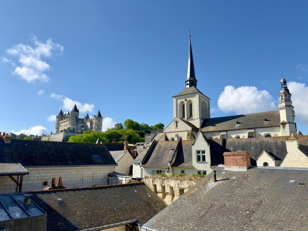 RARE SAUMUR CENTRE-VILLE, Appartement de 100m² face Loire dans un immeuble remarquable
