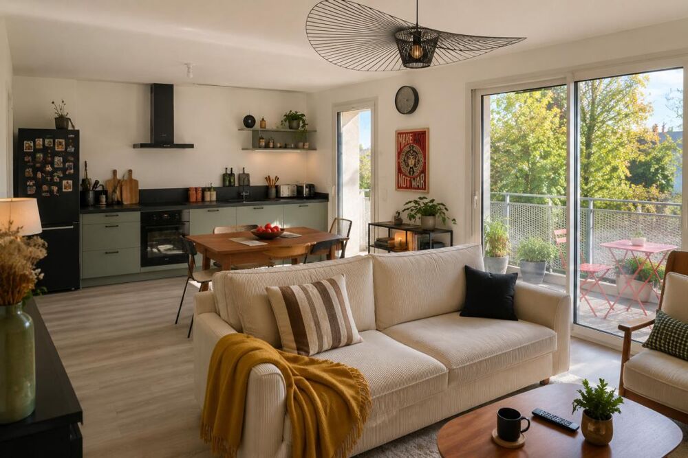 Vente Appartement Magnifique T3 avec bel agencement dans un quartier accessible à Bordeaux!! Bordeaux