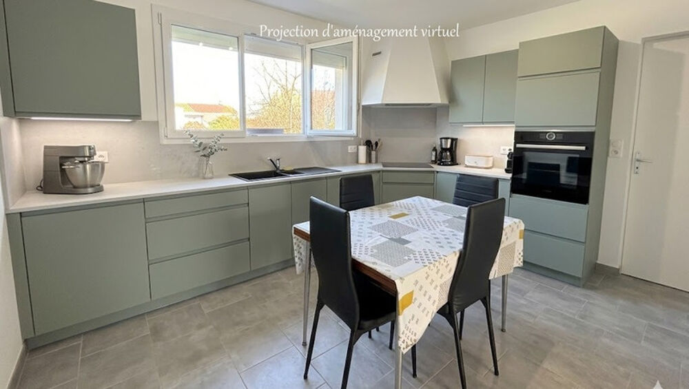 Maison familiale - 4 chambres, 102 m² habitables avec garage et appentis et jardin sur un terrain 900 m²