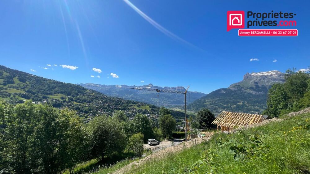 Vente Terrain Saint-Gervais, Terrain viabilisé avec permis pour chalet de plus de 100 m² Saint gervais les bains